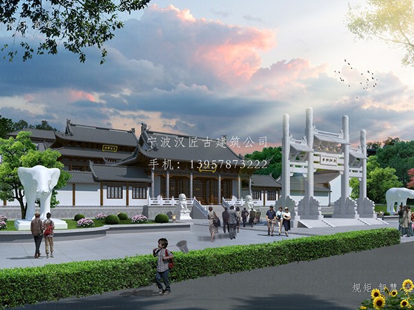 寺廟規(guī)劃設計施工方案書
